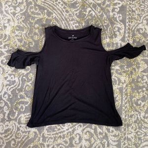 American Eagle cold shoulder shirt